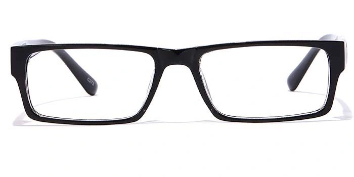 GRAVIATE by Coolwinks E12C6992 Glossy Black Full Frame Rectangle Eyeglasses for Men and Women-