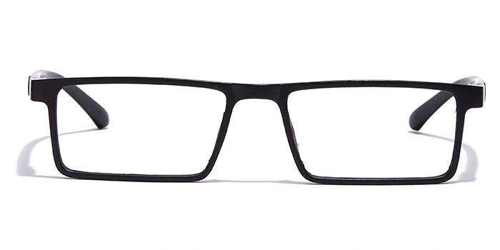 GRAVIATE by Coolwinks E12C7073 Matte Black Full Frame Rectangle Eyeglasses for Men and Women-