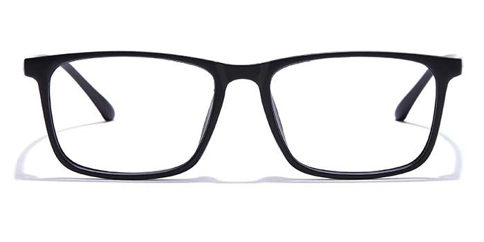 GRAVIATE by Coolwinks E12C7327 Matte Black Full Frame Rectangle Eyeglasses for Men and Women-