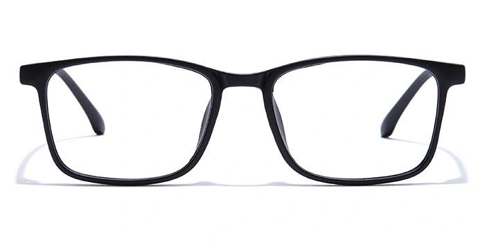 GRAVIATE by Coolwinks E12C7348 Matte Black Full Frame Rectangle Eyeglasses for Men and Women-