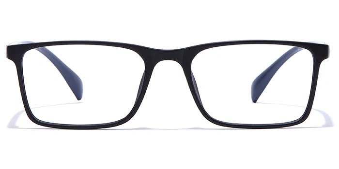 GRAVIATE by Coolwinks E12C7358 Matte Black Full Frame Rectangle Eyeglasses for Men and Women-