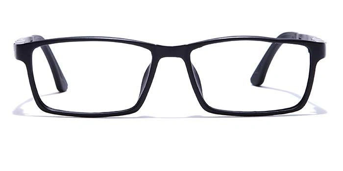 GRAVIATE by Coolwinks E12C7638 Matte Black Full Frame Rectangle Eyeglasses for Men and Women-