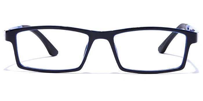 GRAVIATE by Coolwinks E12C7644 Glossy Black Full Frame Rectangle Eyeglasses for Men and Women-