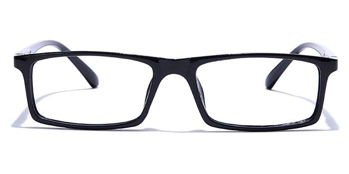 GRAVIATE by Coolwinks E12C7681 Glossy Black Full Frame Rectangle Eyeglasses for Men and Women-