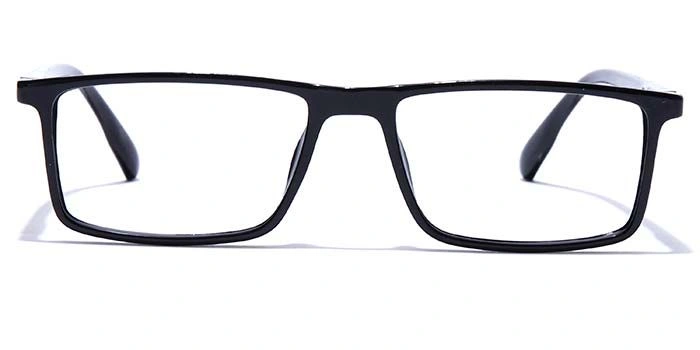 GRAVIATE by Coolwinks E12C7703 Glossy Black Full Frame Rectangle Eyeglasses for Men and Women-