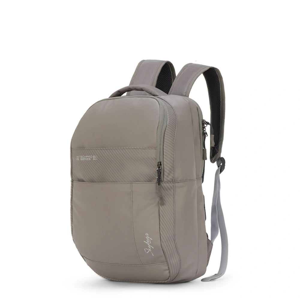 ZYLUS 02 LAPTOP BACKPACK BEIGE_1-2