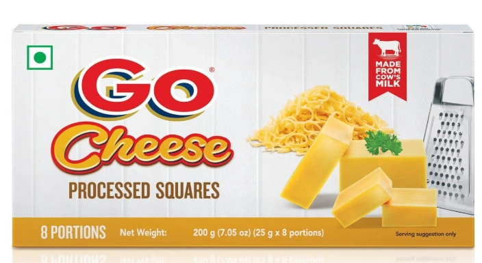 GOWARDHAN PROCESS CHEESE 200 GM-