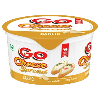 GO SPREAD CUP GARLIC 200 GM-