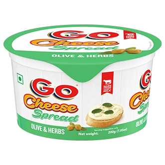 GO SPREAD CUP OLIVE &amp; HERBS 200 GM-