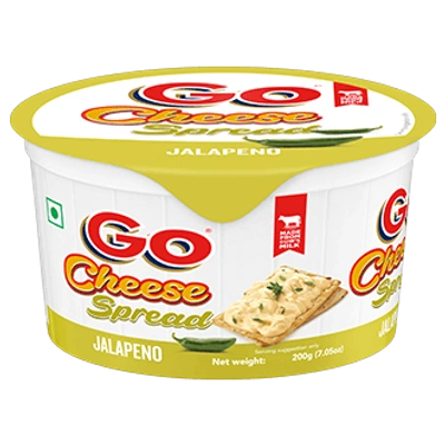 GO SPREAD CUP JALAPENO 200 GM