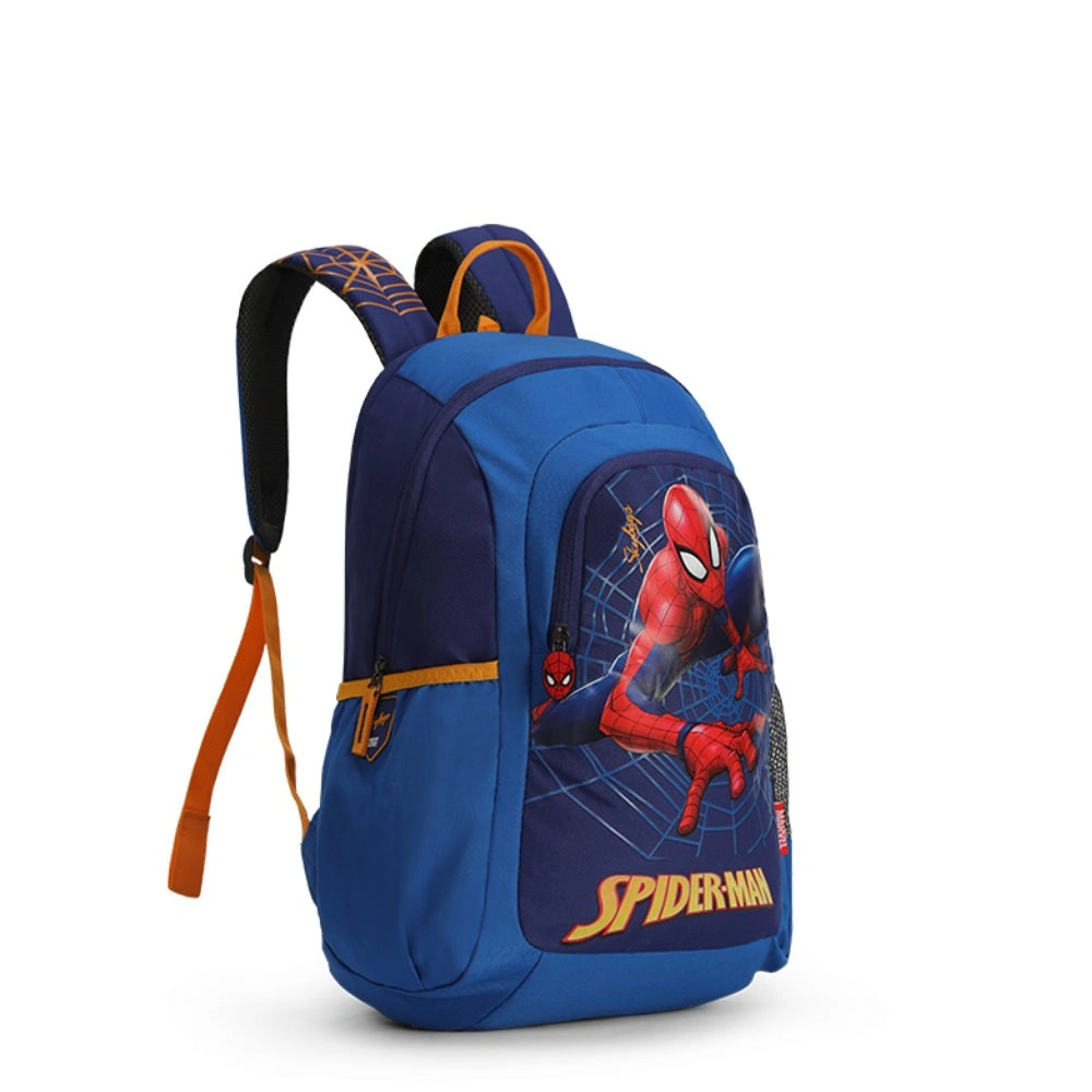 SB MARVEL CHAMP 08 SCHOOL BAG BLUE_1-1