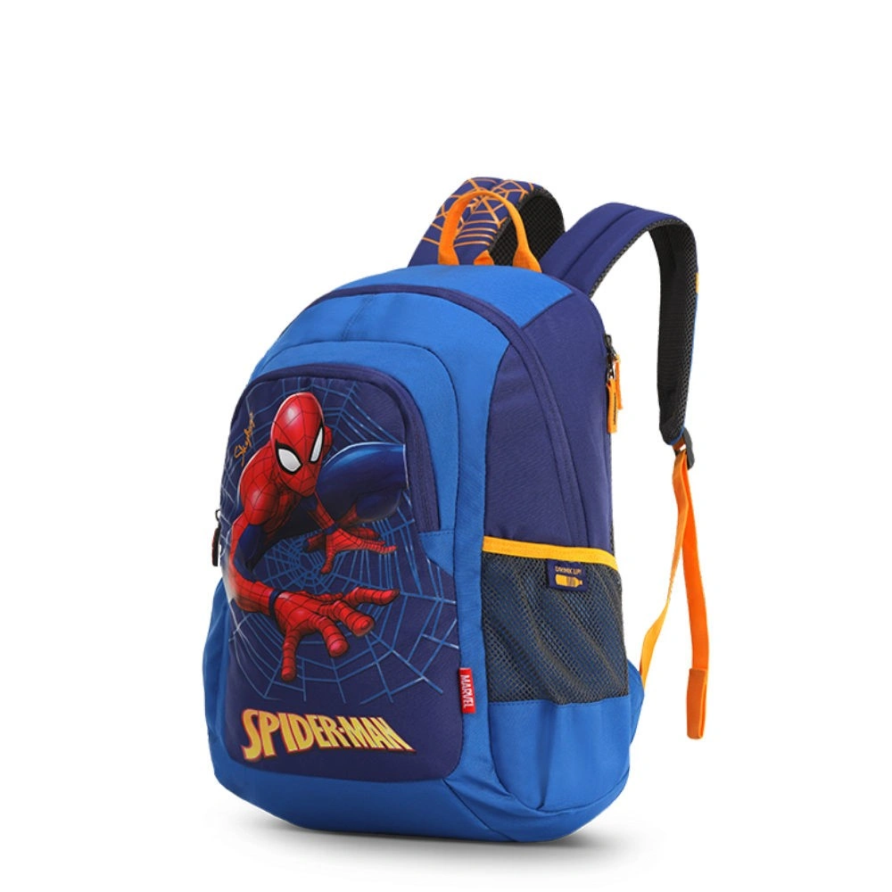 SB MARVEL CHAMP 08 SCHOOL BAG BLUE_1-2