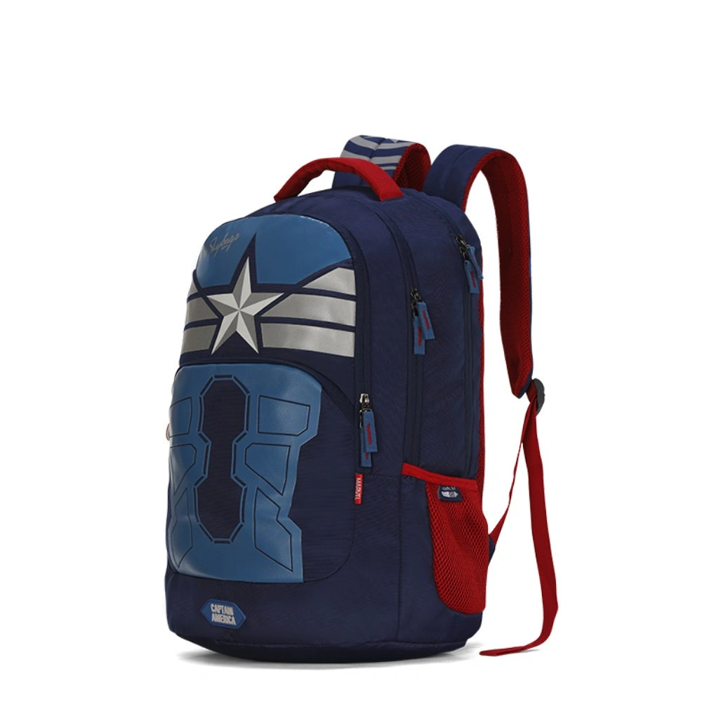 SB MARVEL EXTRA 02 SCHOOL BAG BLUE_1-2