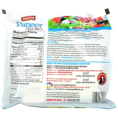 GOWARDHAN FRESH PANEER-200 GM-1