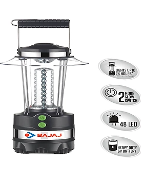 Bajaj LEDGlow648 LR Rechargeable Lantern