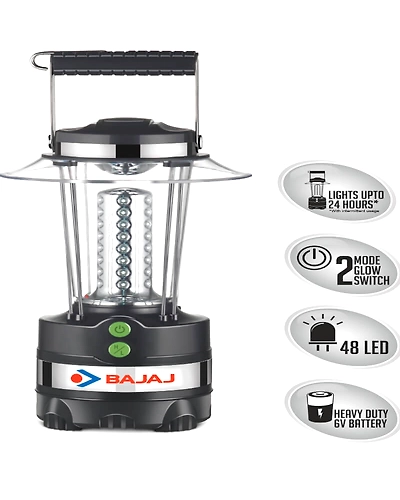 Bajaj LEDGlow648 LR Rechargeable Lantern-