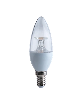 Milky White Candle Lamp