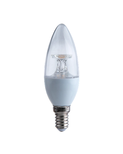 Milky White Candle Lamp-