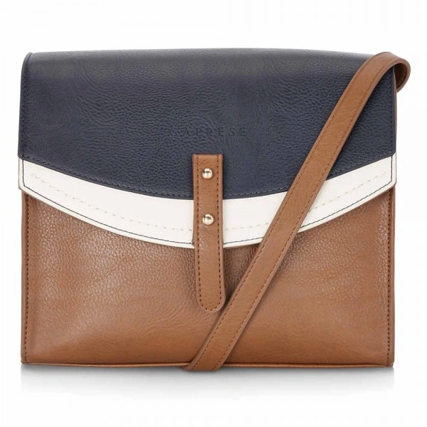 Carice Sling Small Tan/Navy/Offwhite_1-