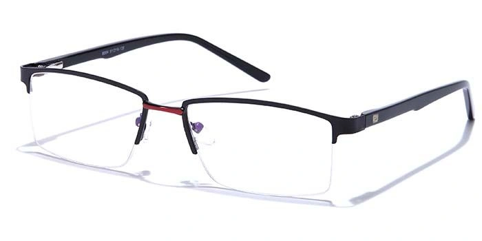 GRAVIATE by Coolwinks E12A6850 Matte Half Frame Rectangle Eyeglasses for Men and Women-HALF-1