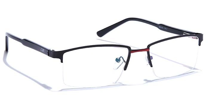 GRAVIATE by Coolwinks E12C6840 Matte Half Frame Rectangle Eyeglasses for Men and Women-HALF-2