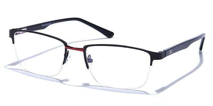 GRAVIATE by Coolwinks E12C6874 Matte Half Frame Rectangle Eyeglasses for Men and Women-HALF-1