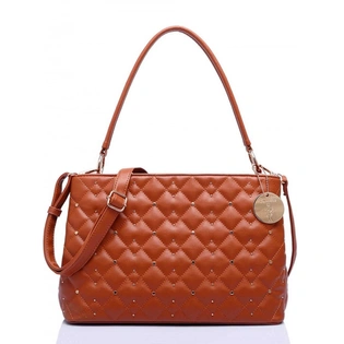 Winifred Satchel Medium Saddle Brown_1