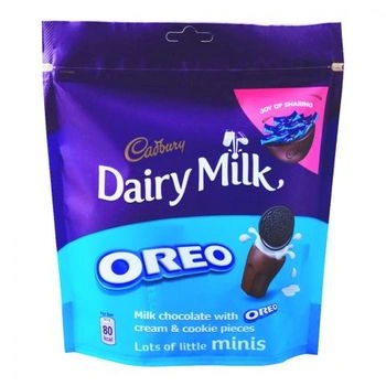 Cadbury Dairy Milk Oreo Chocolate Packet 204 gms-