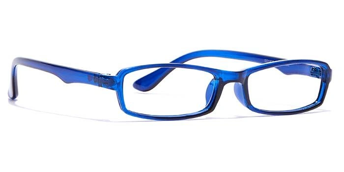 GRAVIATE by Coolwinks E20A7141 Glossy Blue Full Frame Rectangle Eyeglasses for Kids-BLUE-2