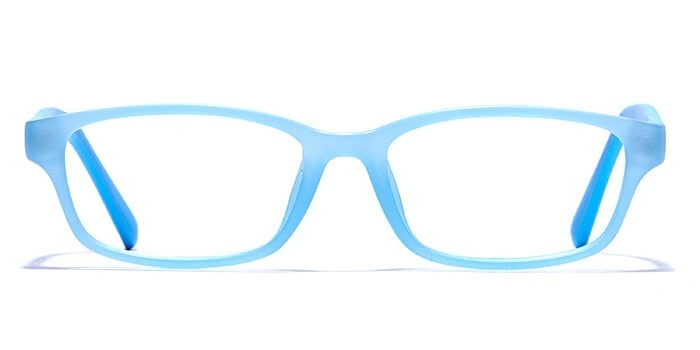 GRAVIATE by Coolwinks E20B6441 Matte Blue Full Frame Rectangle Eyeglasses for Kids-