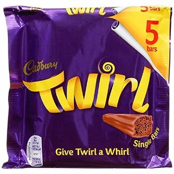 Cadbury Twirl 5 Pack 107.5g-