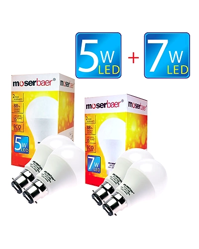 5W and 7W Eco LED Bulb-B22-