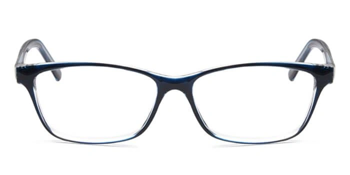 GRAVIATE by Coolwinks E20C6535 Glossy Blue Full Frame Rectangle Eyeglasses for Kids-