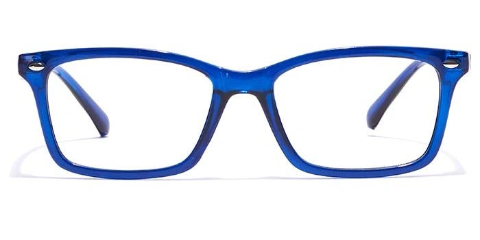 GRAVIATE by Coolwinks E20C7127 Glossy Blue Full Frame Rectangle Eyeglasses for Kids-