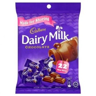 Cadbury Dairy Milk Chocolate 22 Mini Bites Pouch 100g