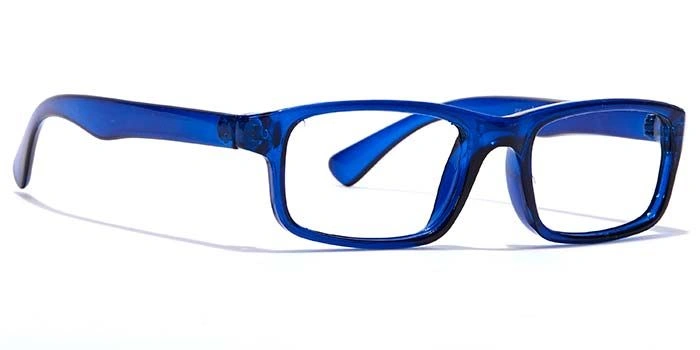 GRAVIATE by Coolwinks E20C7138 Glossy Blue Full Frame Rectangle Eyeglasses for Kids-BLUE-2