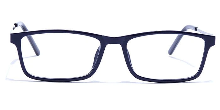 GRAVIATE by Coolwinks E12A7528 Glossy Blue Full Frame Rectangle Computer Eyeglasses for Men and Women-