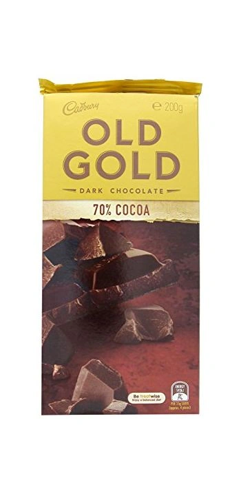 Cadbury Mondelez Old Gold Dark Chocolate (200 g)-