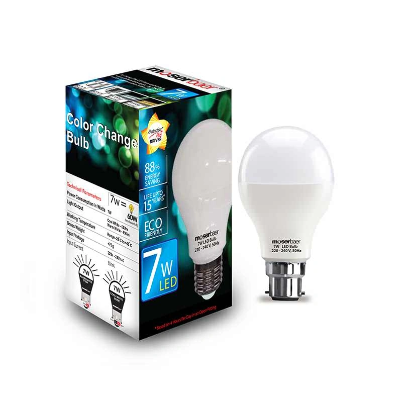 7W CCT Changer LED Bulb-