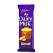 Cadbury Dairy Milk Biscuit Chocolate Bar, 80g