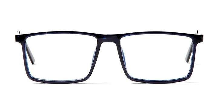 GRAVIATE by Coolwinks E12D5632 Glossy Blue Full Frame Rectangle Eyeglasses for Men and Women-