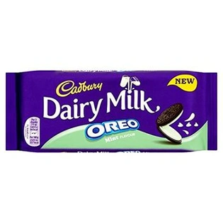 Cadbury Dairy Milk With Oreo Mint 120g