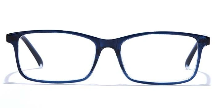 GRAVIATE by Coolwinks E20A7574 Glossy Blue Full Frame Rectangle Eyeglasses for Men and Women-