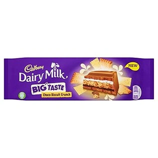 Cadbury Dairy Milk Choco Biscuit Crunch Chocolate Bar 300g