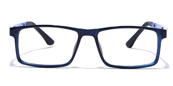 GRAVIATE by Coolwinks E20A7648 Glossy Blue Full Frame Rectangle Eyeglasses for Men and Women-