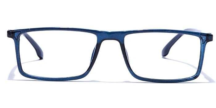 GRAVIATE by Coolwinks E20A7696 Glossy Blue Full Frame Rectangle Eyeglasses for Men and Women-