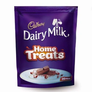 Cadbury Dairy Milk Home Treats, 140g (Pack of 3)