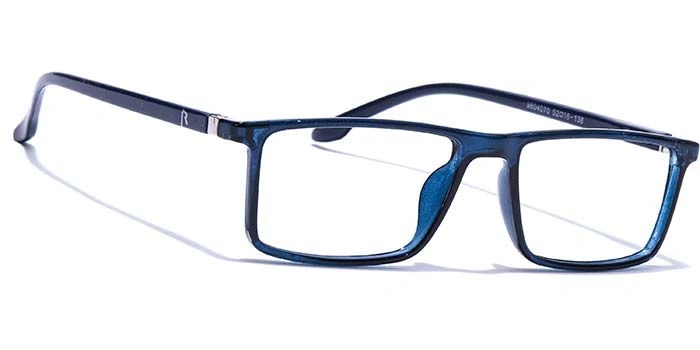 GRAVIATE by Coolwinks E20A7696 Glossy Blue Full Frame Rectangle Eyeglasses for Men and Women-BLUE-2