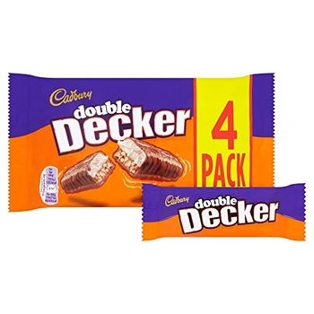 Cadbury Double Decker Milk Chocolate, 160 gm (4 * 40g)-