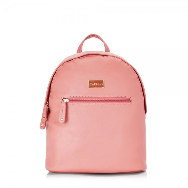 Mila Backpack Medium (E) Peach_1-